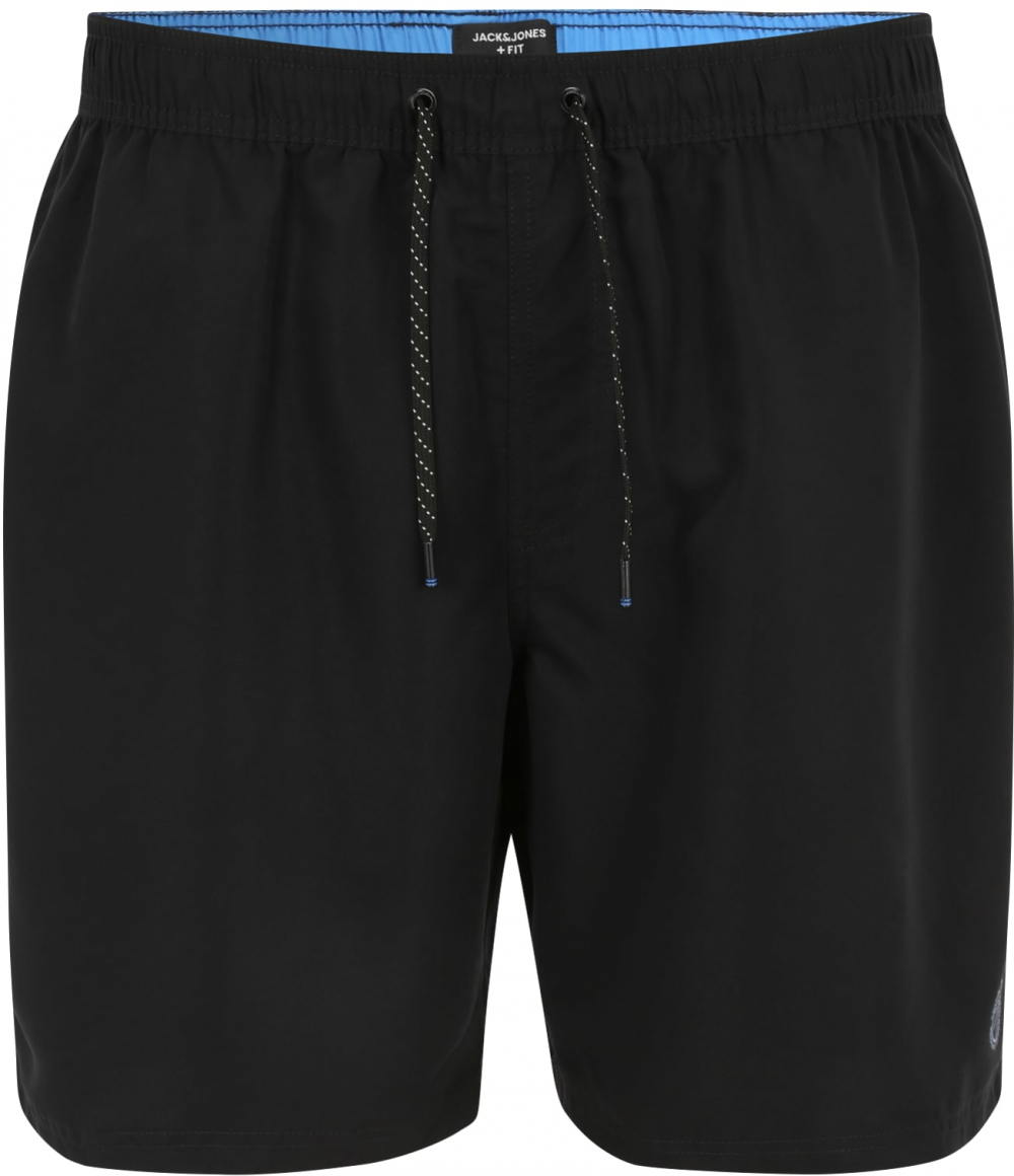 Jack & Jones Plus Plavecké šortky  čierna