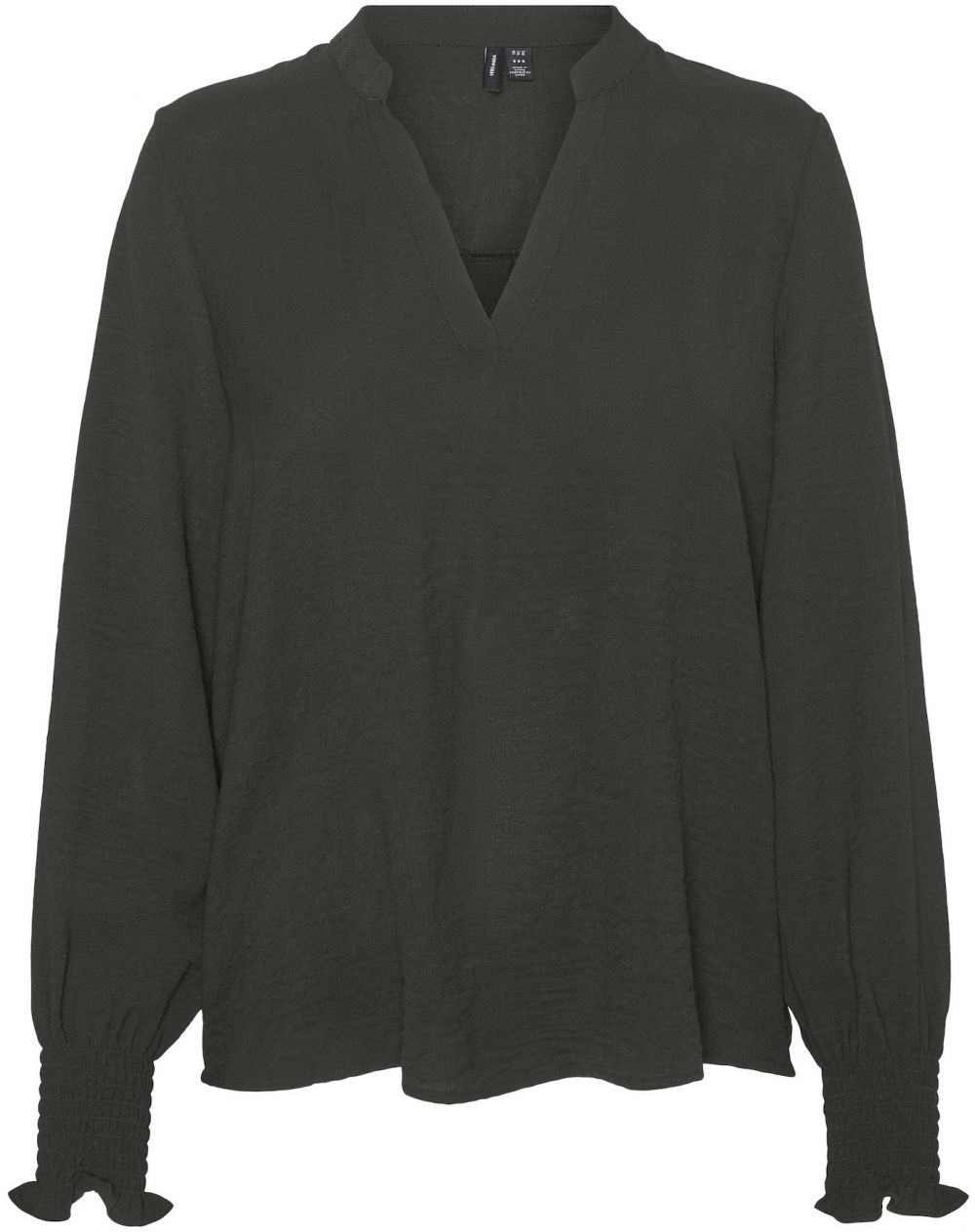 VERO MODA Blúzka 'ALVA'  tmavozelená