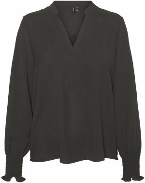VERO MODA Blúzka 'ALVA'  tmavozelená