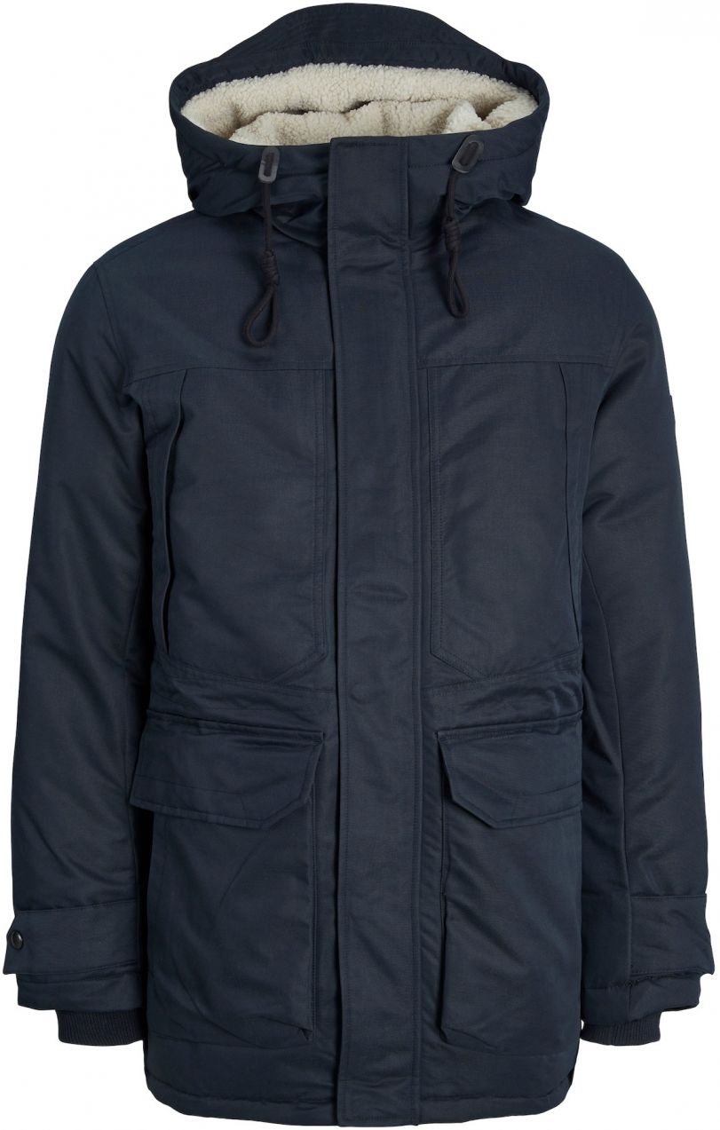 JACK & JONES Zimná parka 'JJEClip'  námornícka modrá