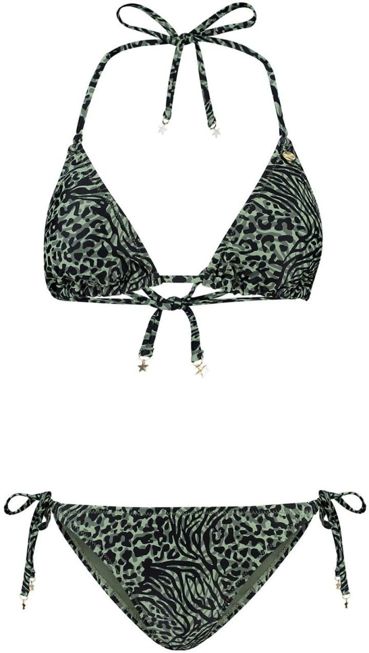 Shiwi Bikiny 'Liz'  tmavosivá / svetlozelená / čierna