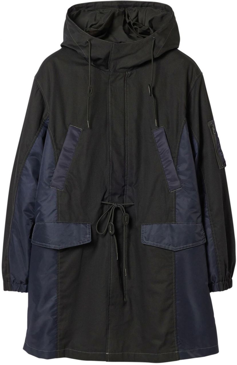 Desigual Prechodná parka  čierna