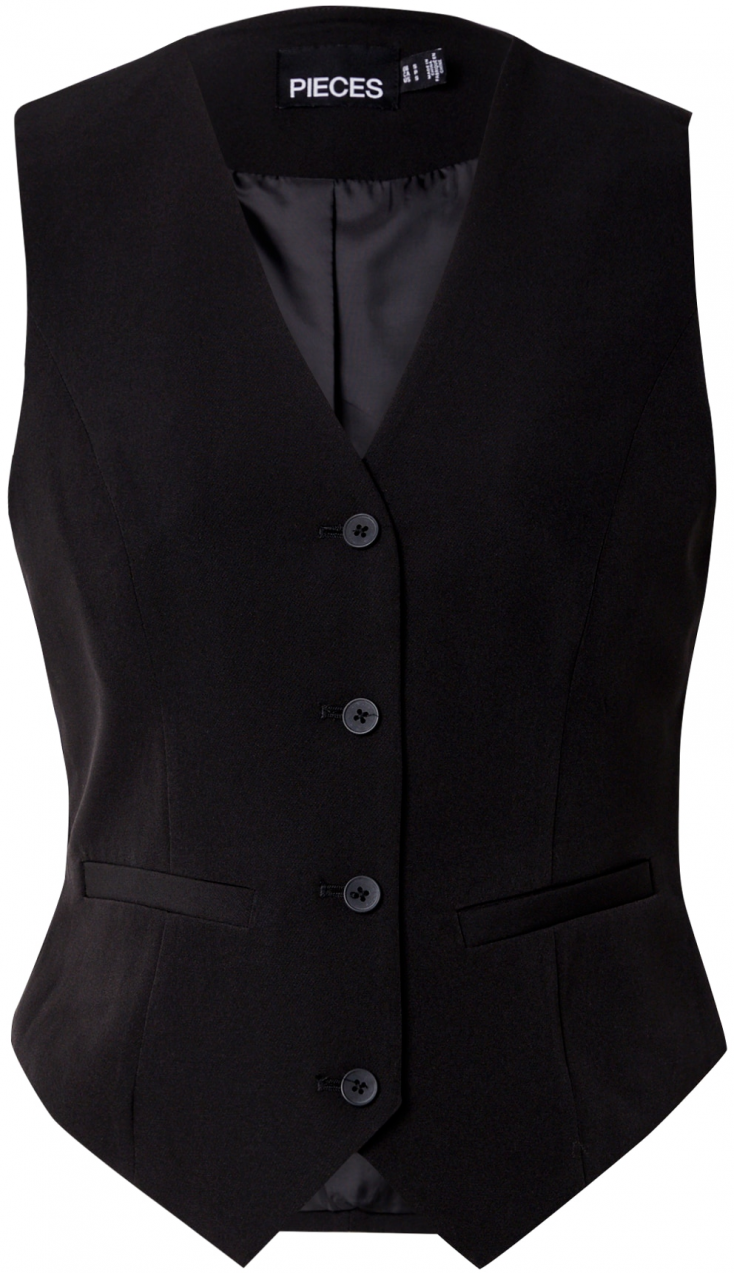 PIECES Vesta k obleku 'PCBoxxy'  čierna