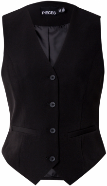 PIECES Vesta k obleku 'PCBoxxy'  čierna