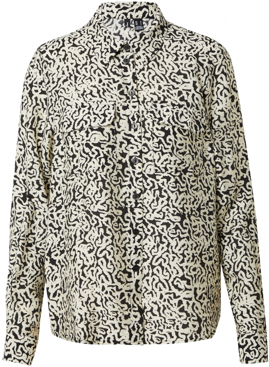 VERO MODA Blúzka 'JOSIE'  béžová / čierna