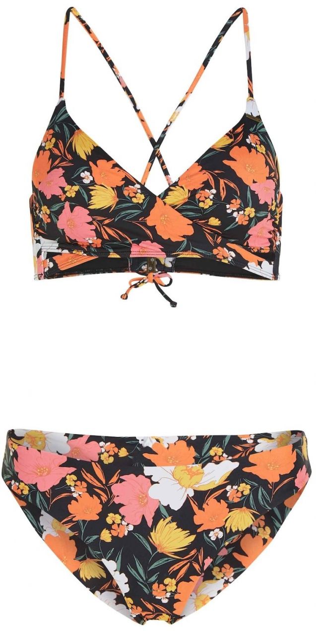 O'NEILL Bikiny 'Baay Maoi'  zelená / oranžová / ružová / čierna