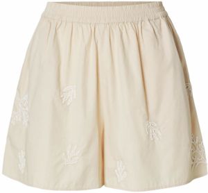 SELECTED FEMME Nohavice 'Melli'  krémová / biela