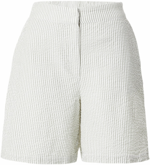 SELECTED FEMME Nohavice 'SLFVITTORIA'  svetlozelená / biela