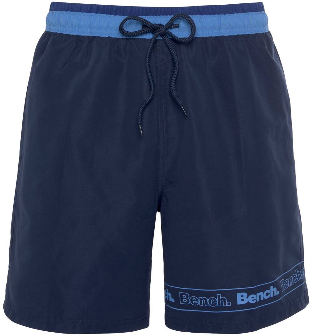 BENCH Plavecké šortky  námornícka modrá / námornícka modrá / modrá denim