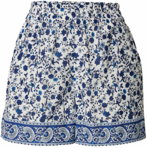 VERO MODA Nohavice 'VMMILAN'  námornícka modrá / azúrová / svetlomodrá / šedobiela
