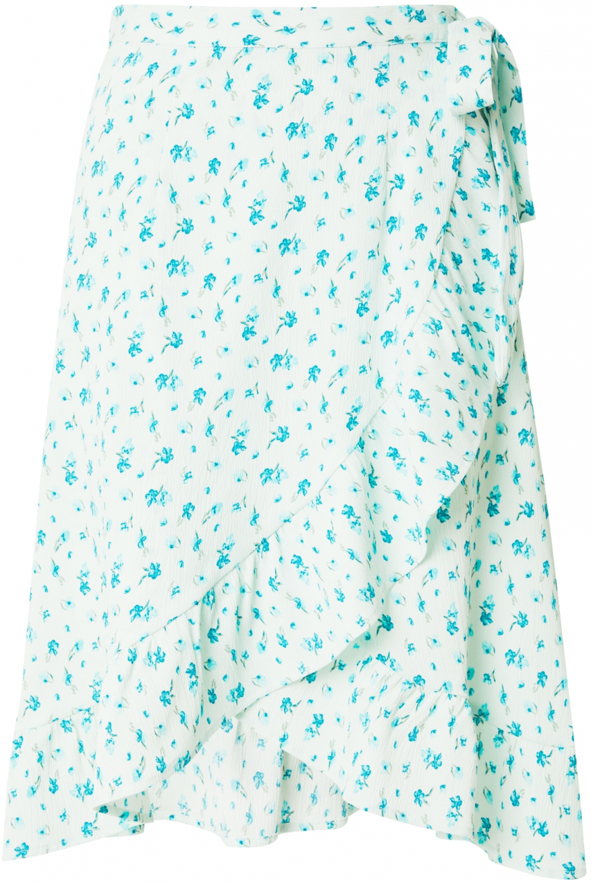 VERO MODA Sukňa 'VMPAGE'  námornícka modrá / vodová / mätová / pastelovo zelená