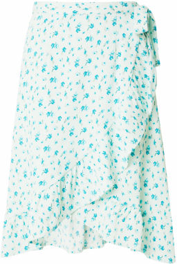 VERO MODA Sukňa 'VMPAGE'  námornícka modrá / vodová / mätová / pastelovo zelená
