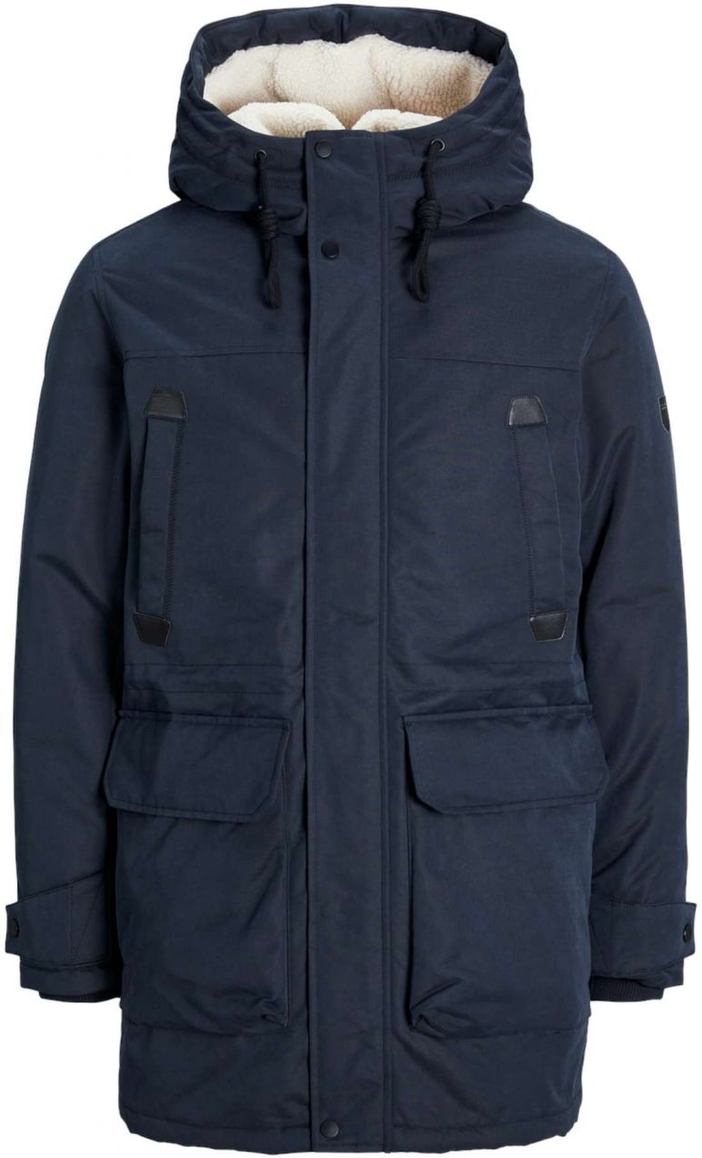 JACK & JONES Zimná parka 'JJEPolar'  námornícka modrá