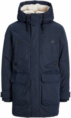 JACK & JONES Zimná parka 'JJEPolar'  námornícka modrá