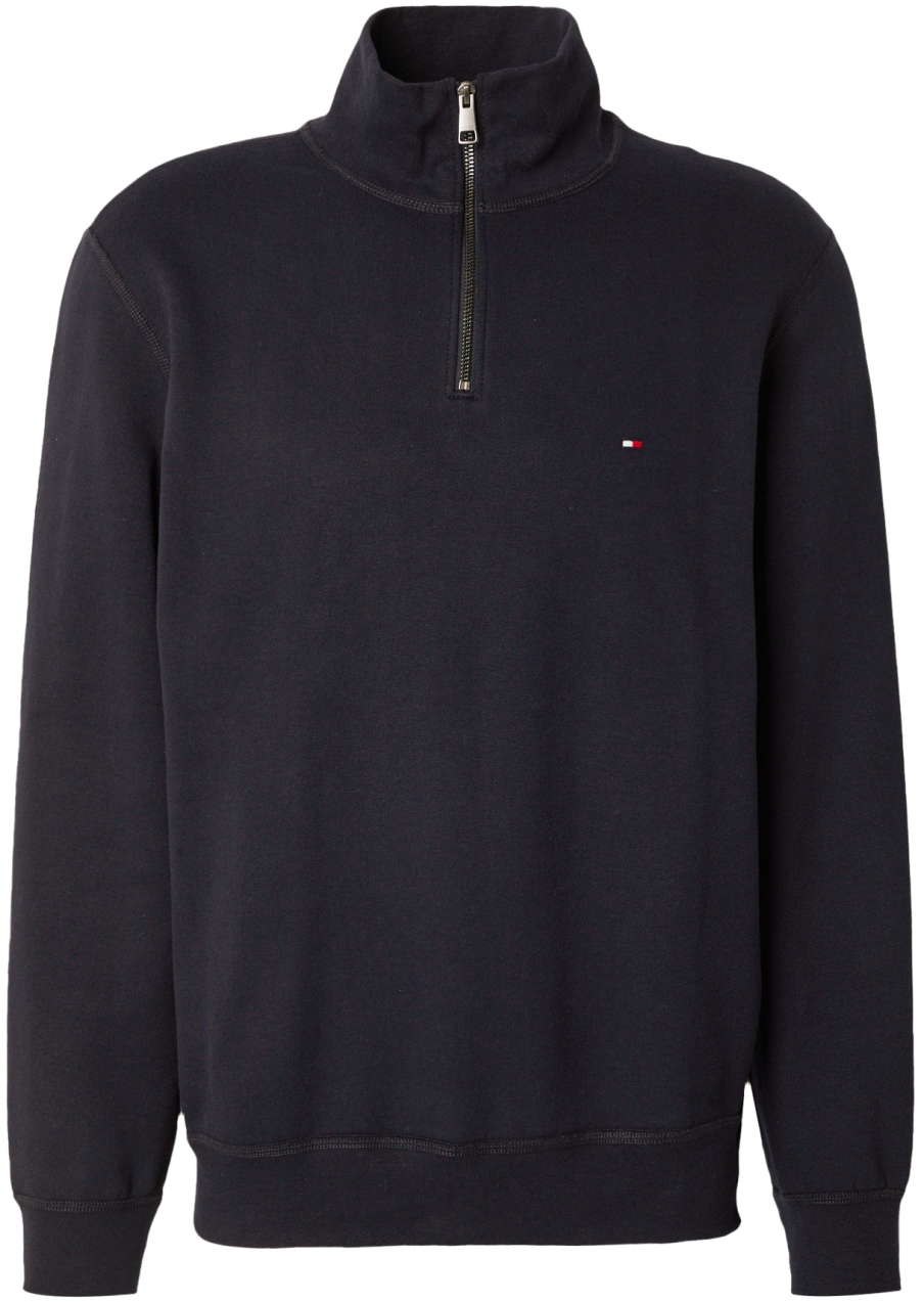 TOMMY HILFIGER Mikina 'Essential'  námornícka modrá / červená / biela