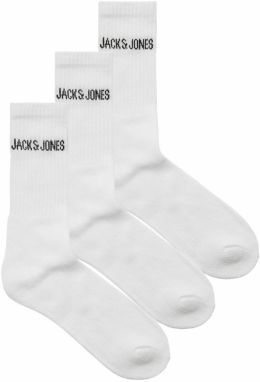 JACK & JONES Ponožky 'JACREGEN'  čierna / biela