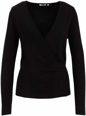 WE Fashion Blúzka  čierna