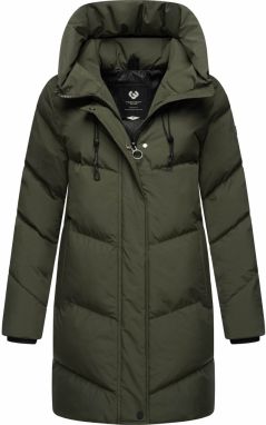 Ragwear Zimný kabát 'Avelin'  tmavozelená