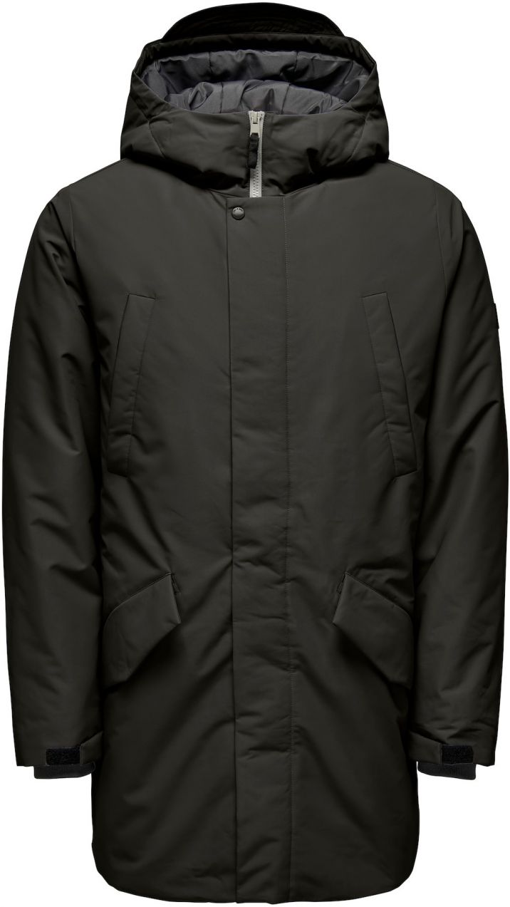 Only & Sons Prechodná parka 'Carl'  tmavozelená