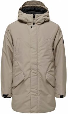 Only & Sons Prechodná parka 'ONSCarl'  tmavobéžová