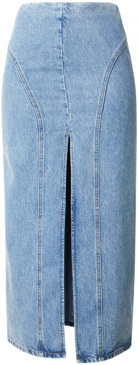 REMAIN Sukňa  modrá denim