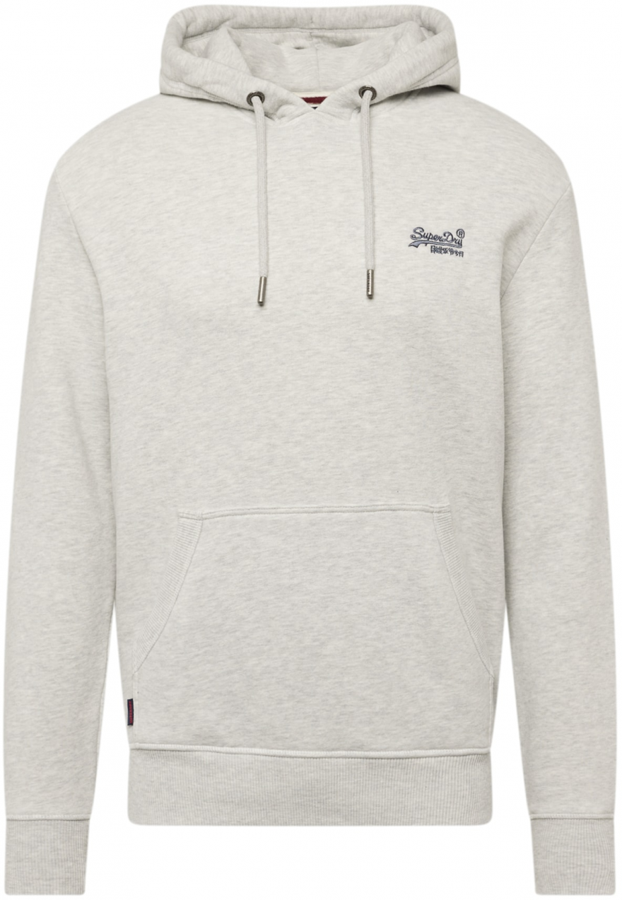 Superdry Mikina 'Essential'  svetlosivá / tmavosivá