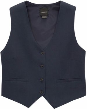 Pull&Bear Vesta k obleku  námornícka modrá