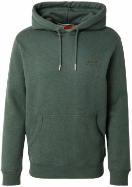 Superdry Mikina 'Essential'  tmavozelená