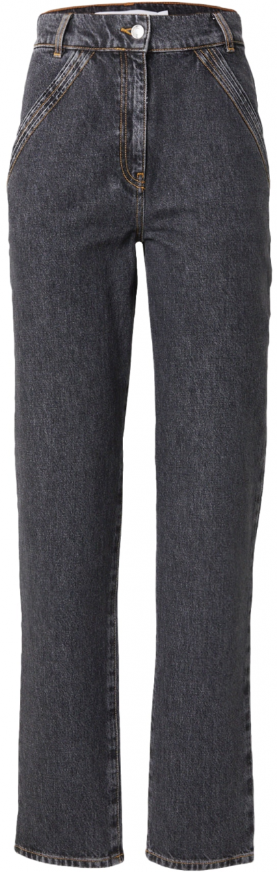 IRO Džínsy  čierna