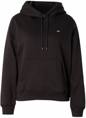 Tommy Jeans Mikina  čierna