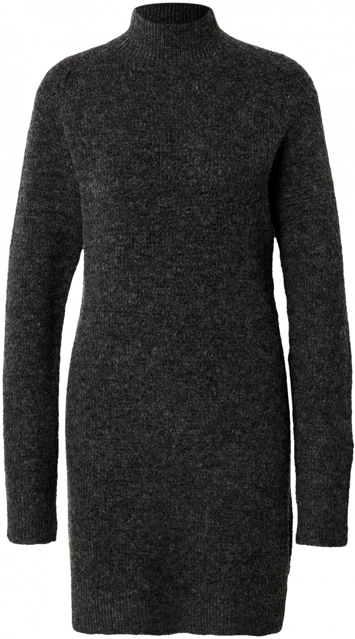 PIECES Pletené šaty 'PCNEMESIO'  tmavosivá