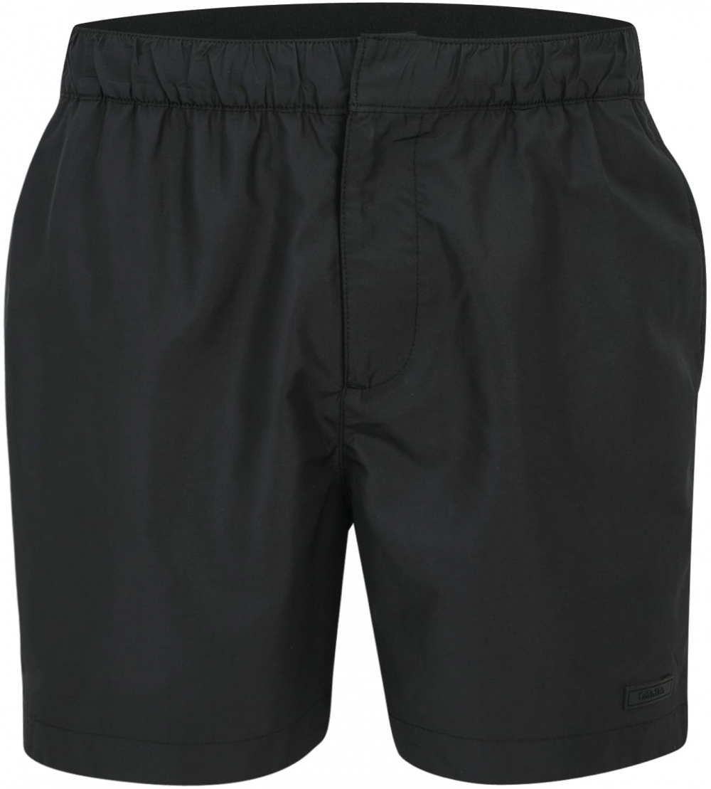 Calvin Klein Swimwear Plavecké šortky  čierna