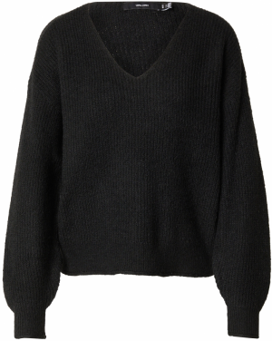 VERO MODA Sveter 'VMMILI'  čierna