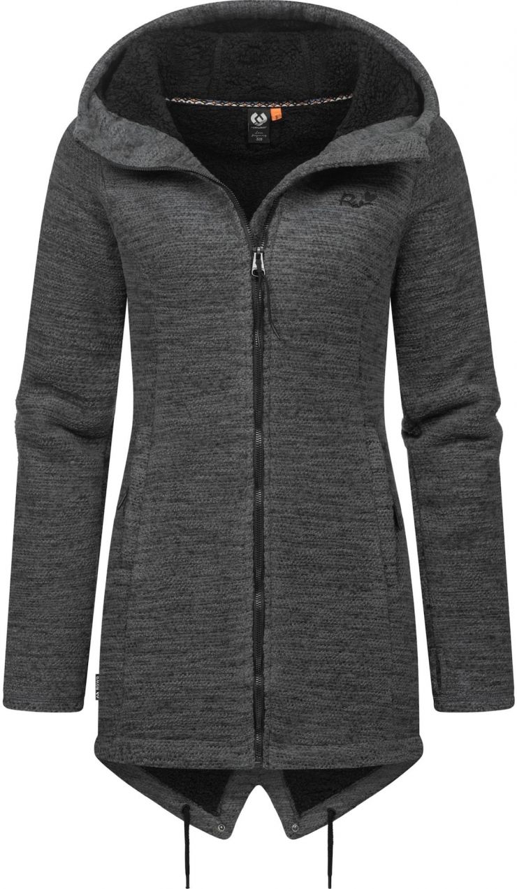 Ragwear Tepláková bunda 'Wingi'  sivá