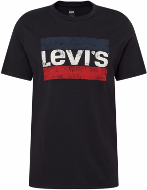 LEVI'S ® Tričko 'Sportswear Logo Graphic'  námornícka modrá / tmavočervená / čierna / biela