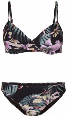 O'NEILL Bikiny 'Julia Rita'  modrozelená / orchideová / čierna