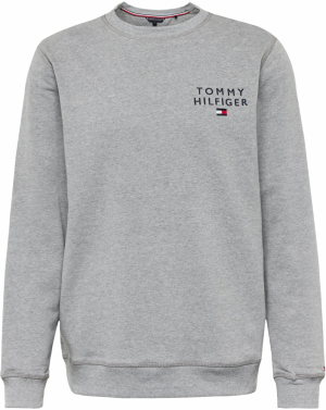 Tommy Hilfiger Underwear Mikina  tmavomodrá / sivá melírovaná / červená / biela