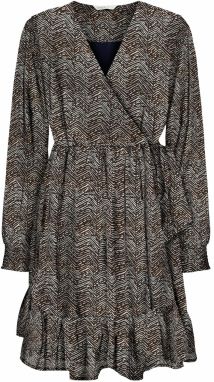 ONLY Šaty 'STAR'  čierna / biela