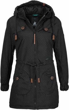 Alife and Kickin Zimná parka 'CharlotteAK'  hnedá / čierna / biela