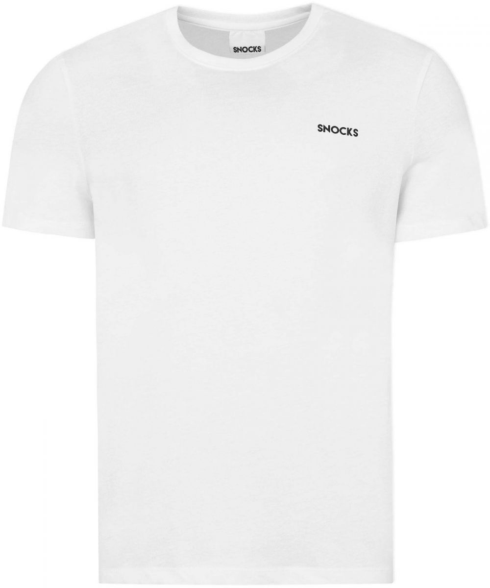 SNOCKS Tričko  čierna / biela