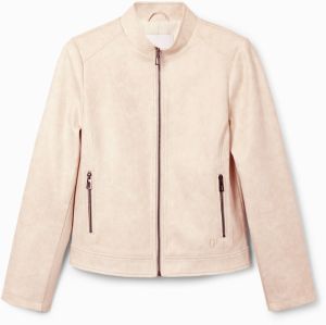 Desigual Prechodná bunda  svetlobéžová