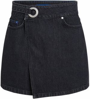 KARL LAGERFELD JEANS Sukňa ' Eyelet '  čierna