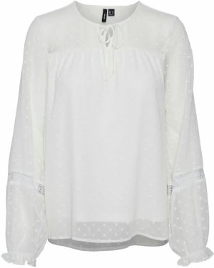 VERO MODA Blúzka 'VMLEAH'  biela