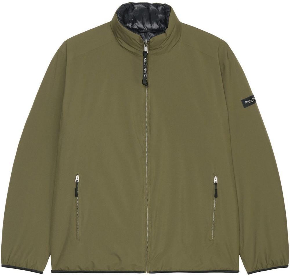 Marc O'Polo Prechodná bunda  olivová / čierna