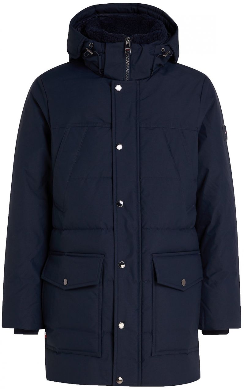 TOMMY HILFIGER Zimná parka 'Rockie'  námornícka modrá