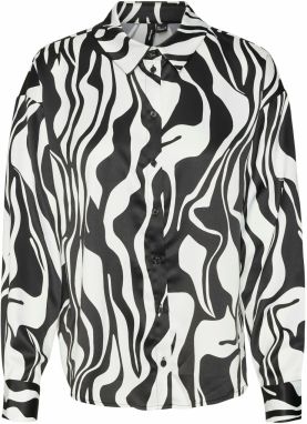 VERO MODA Blúzka 'VMMERLE'  čierna / biela