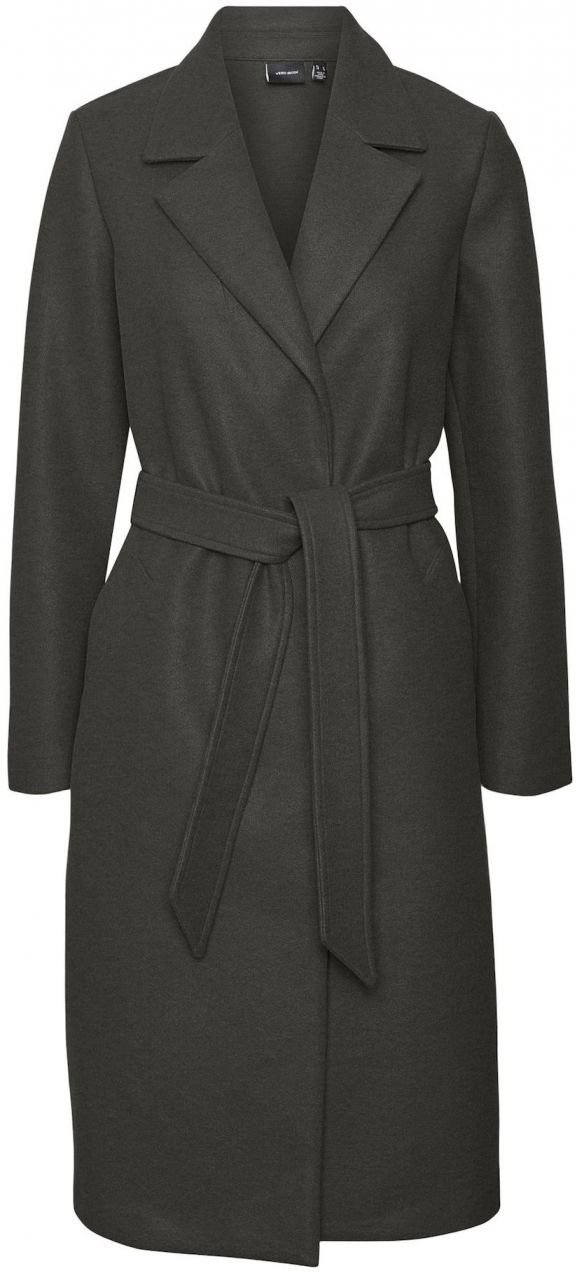 VERO MODA Prechodný kabát 'VMFortuneaya'  tmavozelená