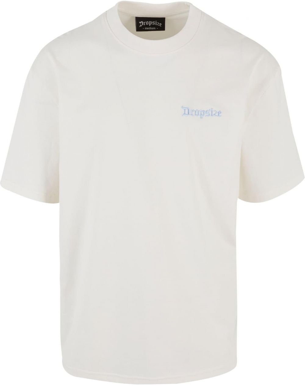 Dropsize Tričko 'Embo'  pastelovo modrá / šedobiela