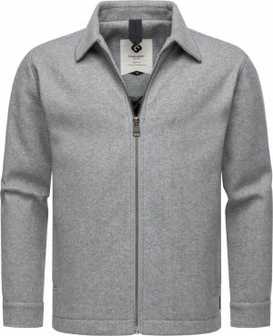 Ragwear Prechodná bunda 'Azzte Felt'  sivá melírovaná