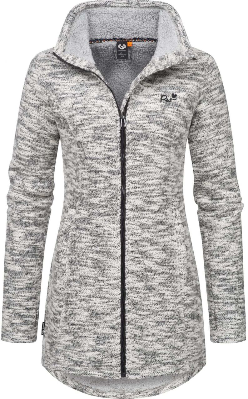 Ragwear Kardigán 'Miram'  sivá / tmavošedá / svetlosivá